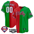 Split – Eagles Cool Base Custom Jersey