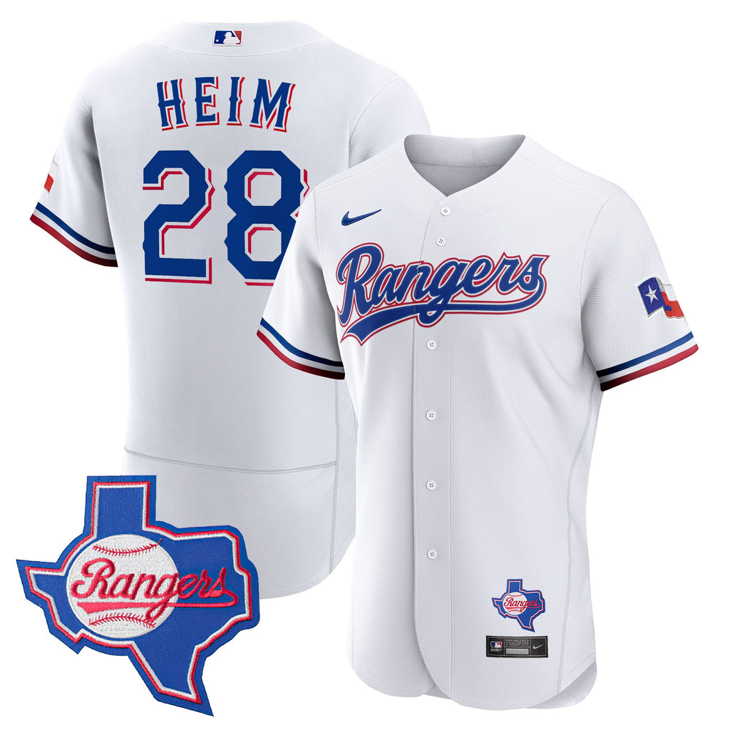 Men’s Texas 2023 Flex Base Jersey – Texas Patch