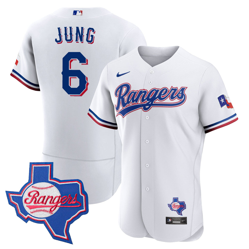 Men’s Texas 2023 Flex Base Jersey – Texas Patch