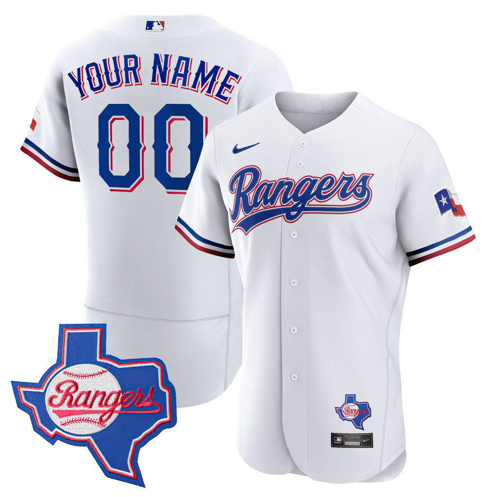 Texas 2023 Flex Base Custom Jersey – Texas Patch