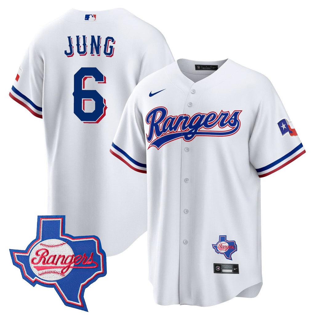 Men’s Texas 2023 Cool Base Jersey – Texas Patch