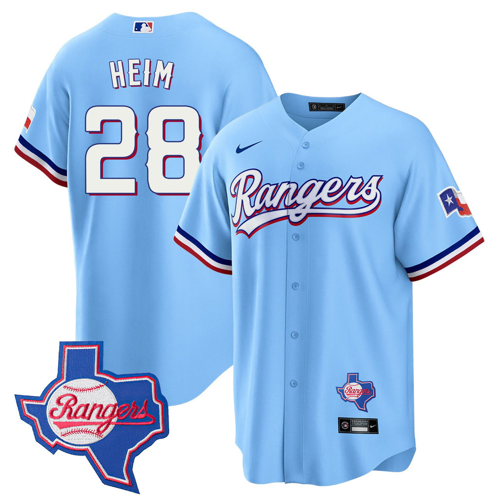 Men’s Texas 2023 Cool Base Jersey – Texas Patch