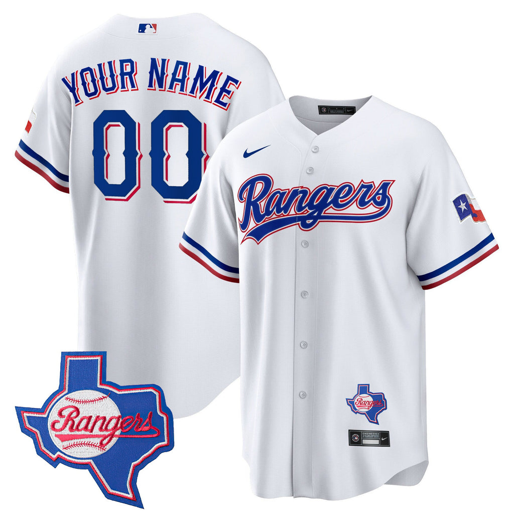 Texas 2023 Cool Base Custom Jersey – Texas Patch