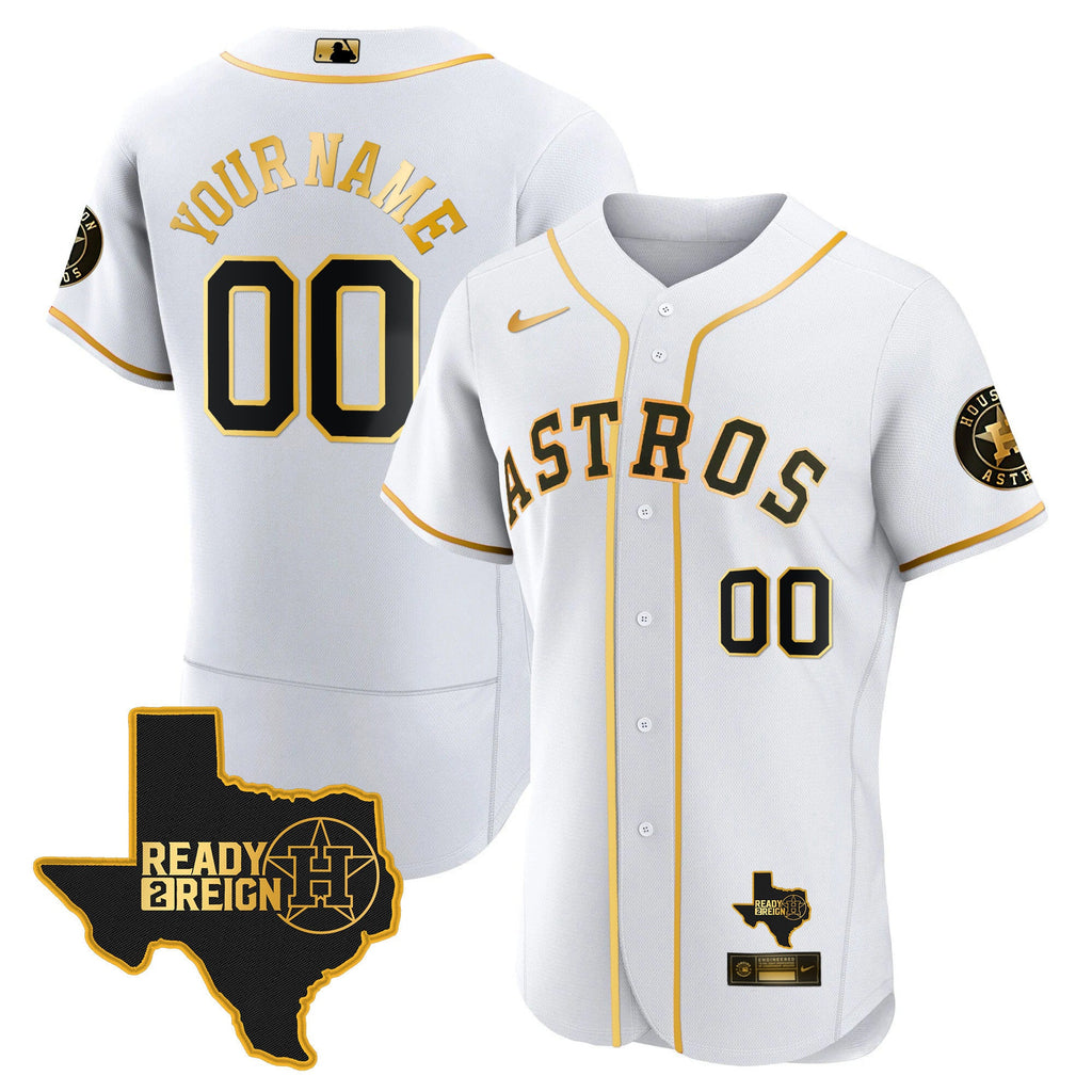Houston 2024 Ready 2 Reign Flex Base Custom Jersey