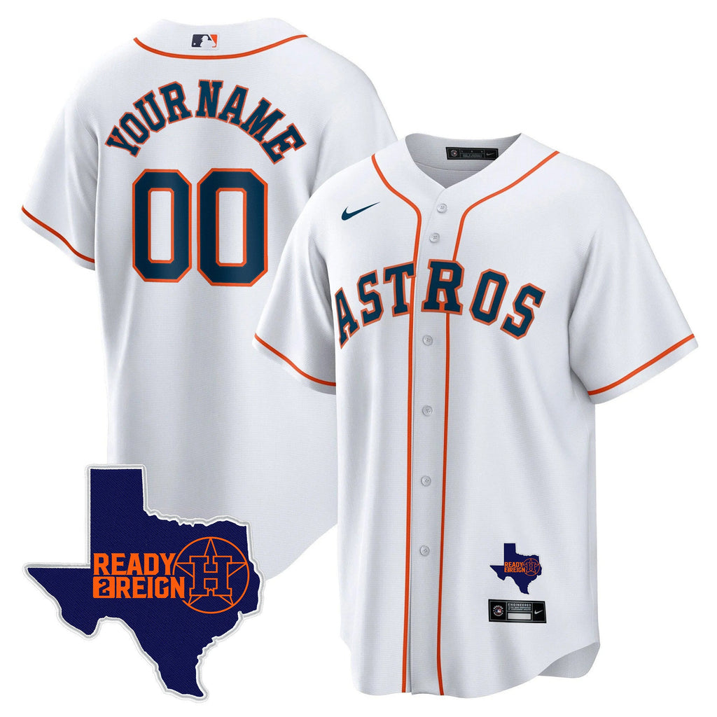 Houston 2024 Ready 2 Reign Cool Base Custom Jersey