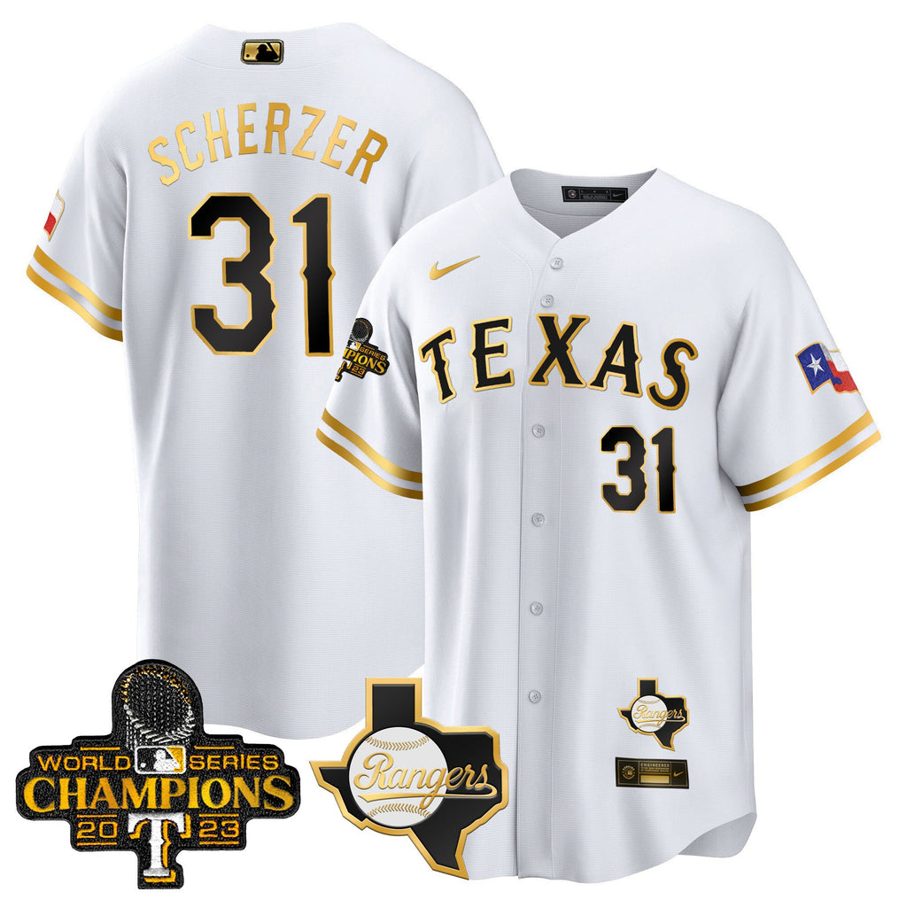 Men’s Texas 2023 World Series Champions Cool Base Jersey V2