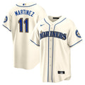 Edgar Martinez Seattle Cream Jersey