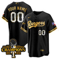 Texas 2023 World Series Champions Cool Base Custom Jersey V3