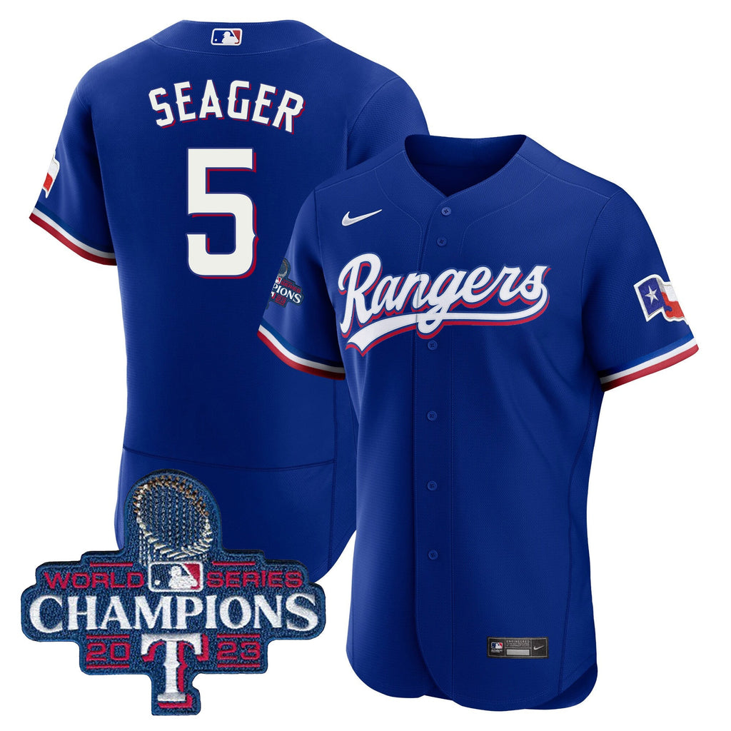 Men’s Texas 2023 World Series Champions Flex Base Jersey V3