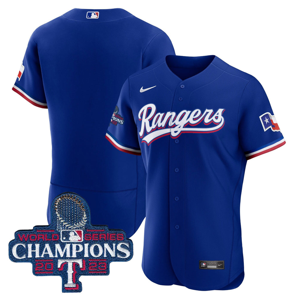Men’s Texas 2023 World Series Champions Flex Base Jersey V3