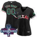 Texas Mexico 2023 World Series Champions Baseball Custom Jersey