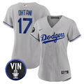 Women’s Shohei Ohtani Vin Scully Patch Jersey
