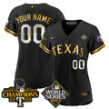 Texas 2023 World Series Champions Flex Base Custom Jersey V4