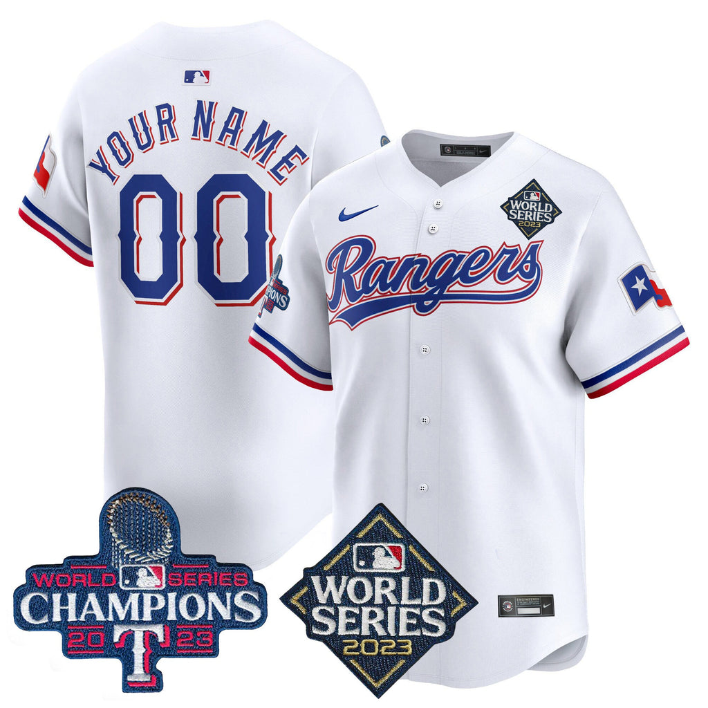Texas World Series Champions Vapor Premier Limited Custom Jersey V4