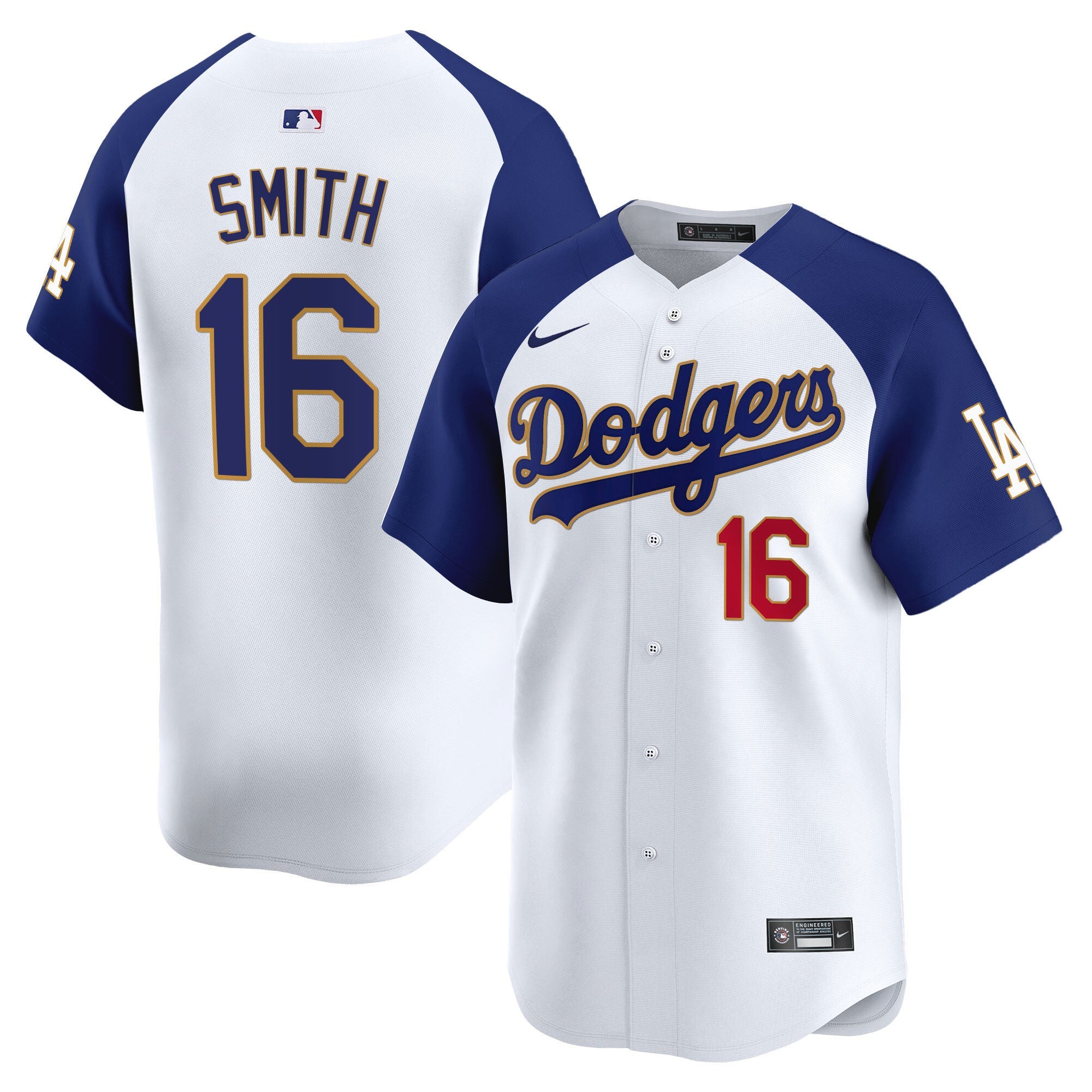 Men’s Los Angeles Gold Trim Vapor Premier Limited Jersey