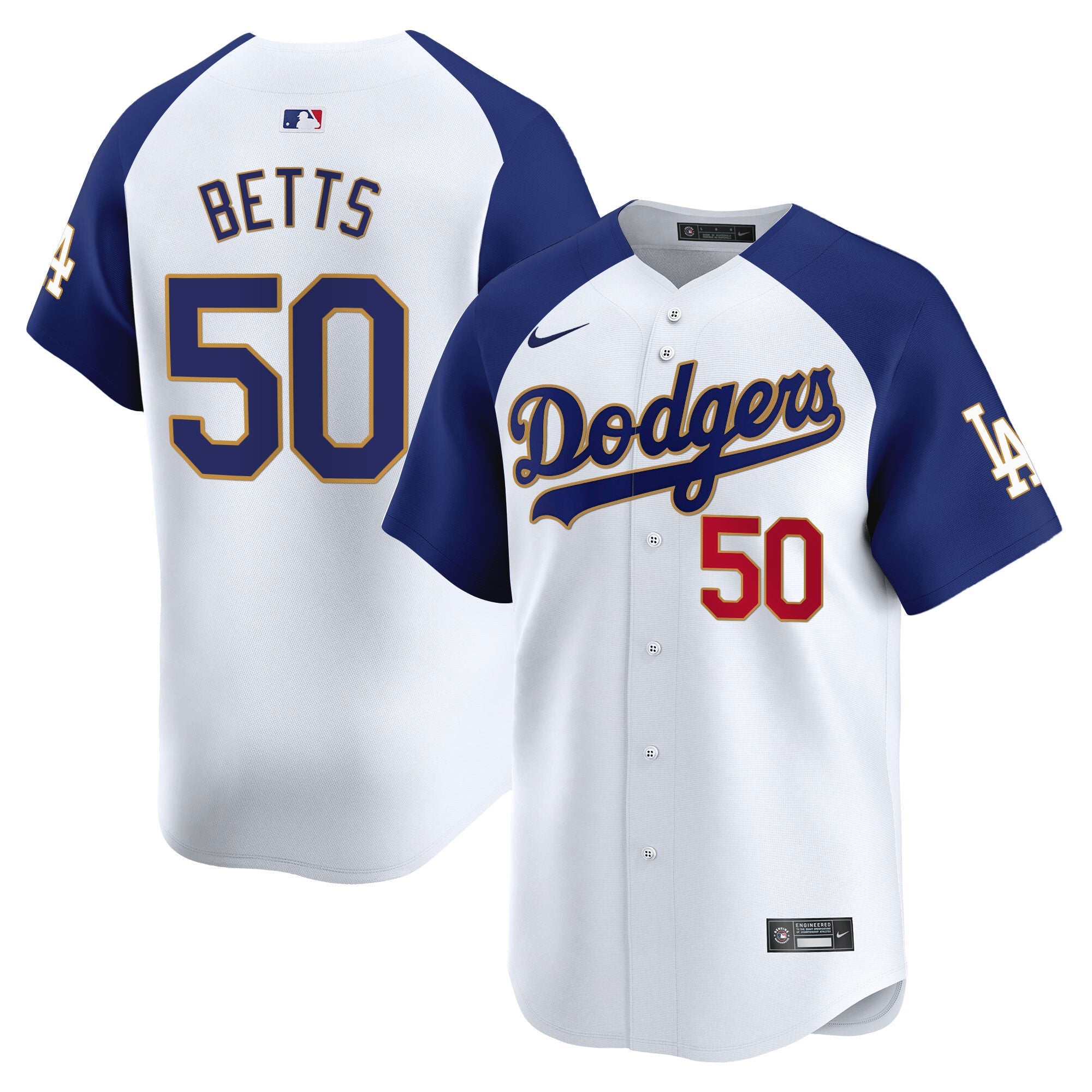 Men’s Los Angeles Gold Trim Vapor Premier Limited Jersey