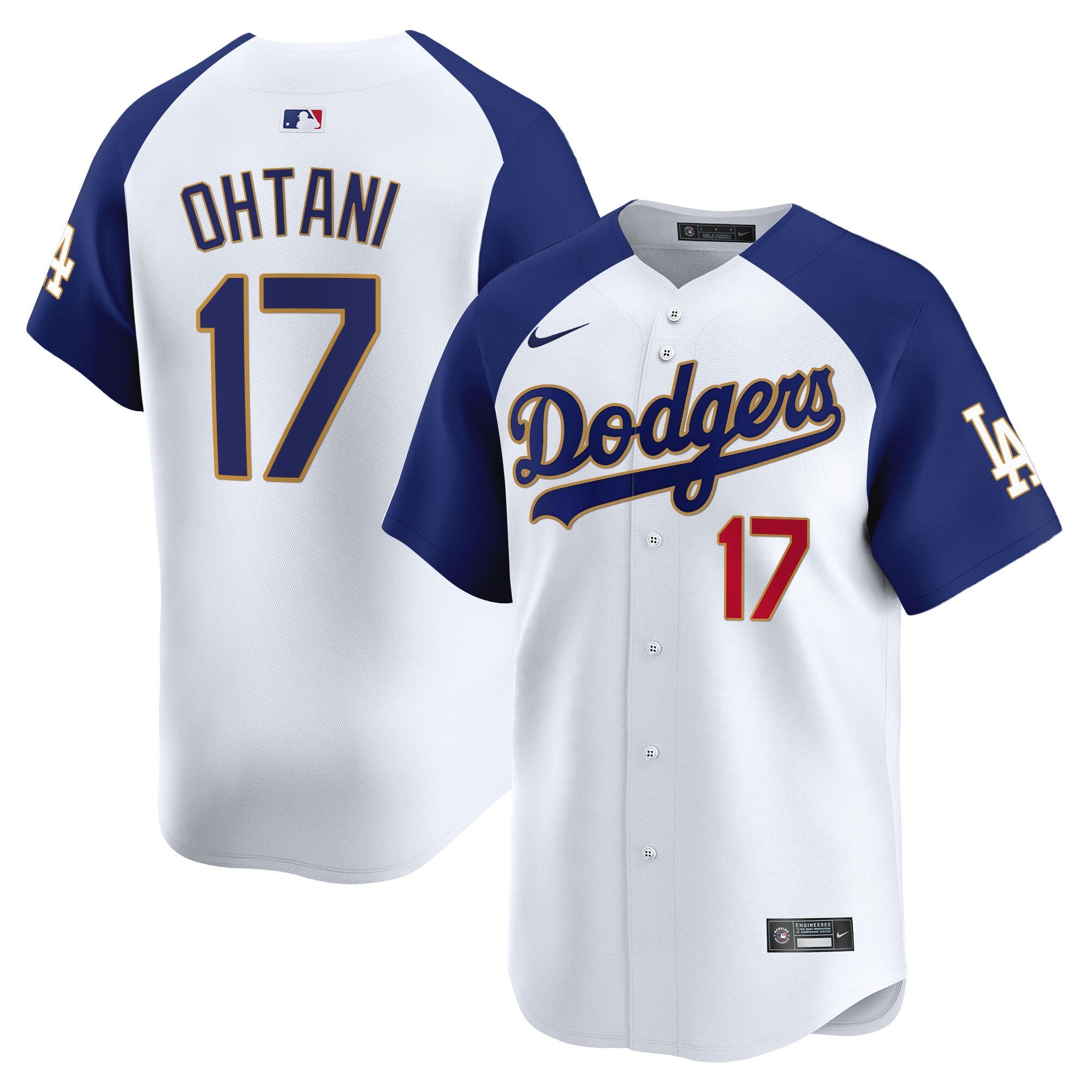 Men’s Los Angeles Gold Trim Vapor Premier Limited Jersey