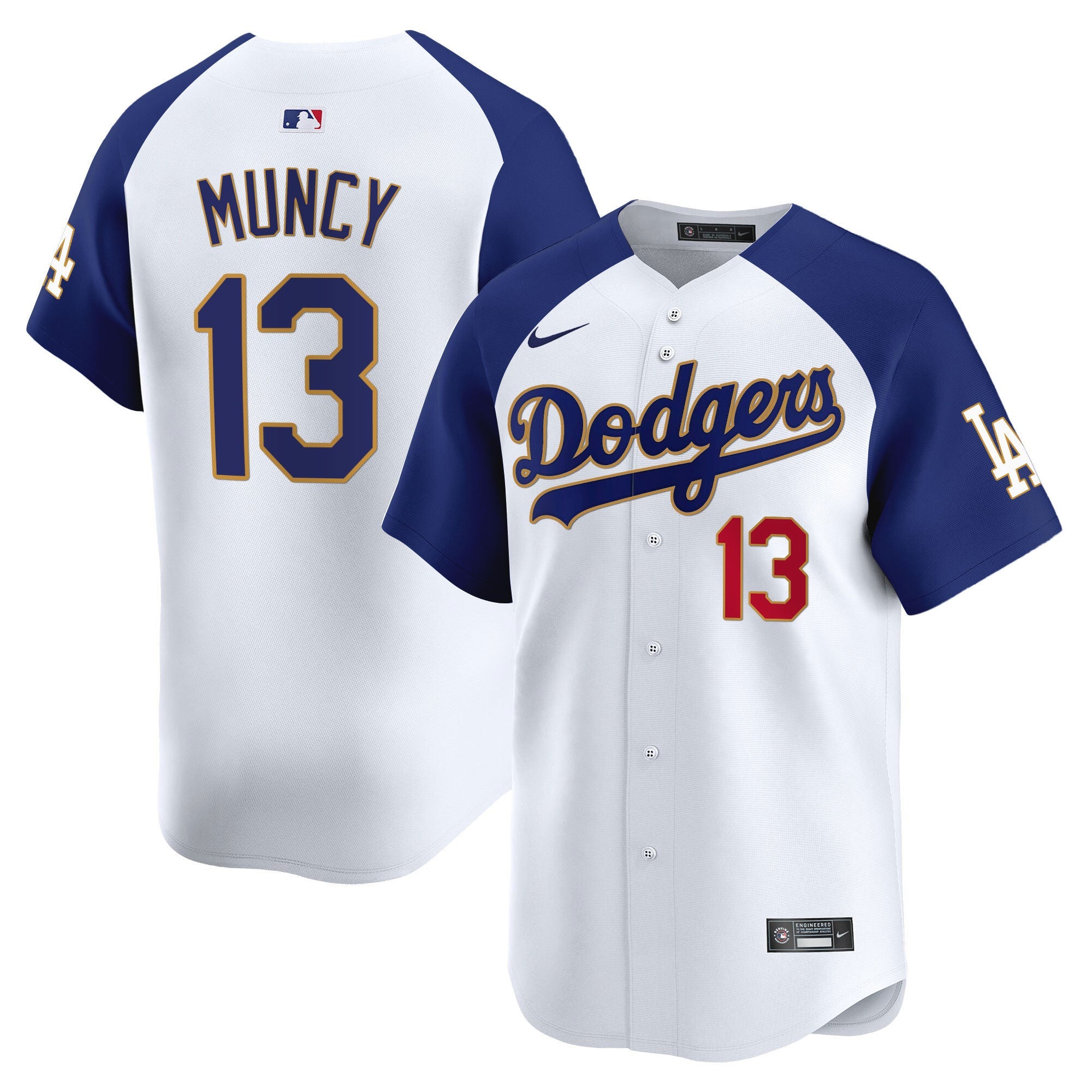 Men’s Los Angeles Gold Trim Vapor Premier Limited Jersey