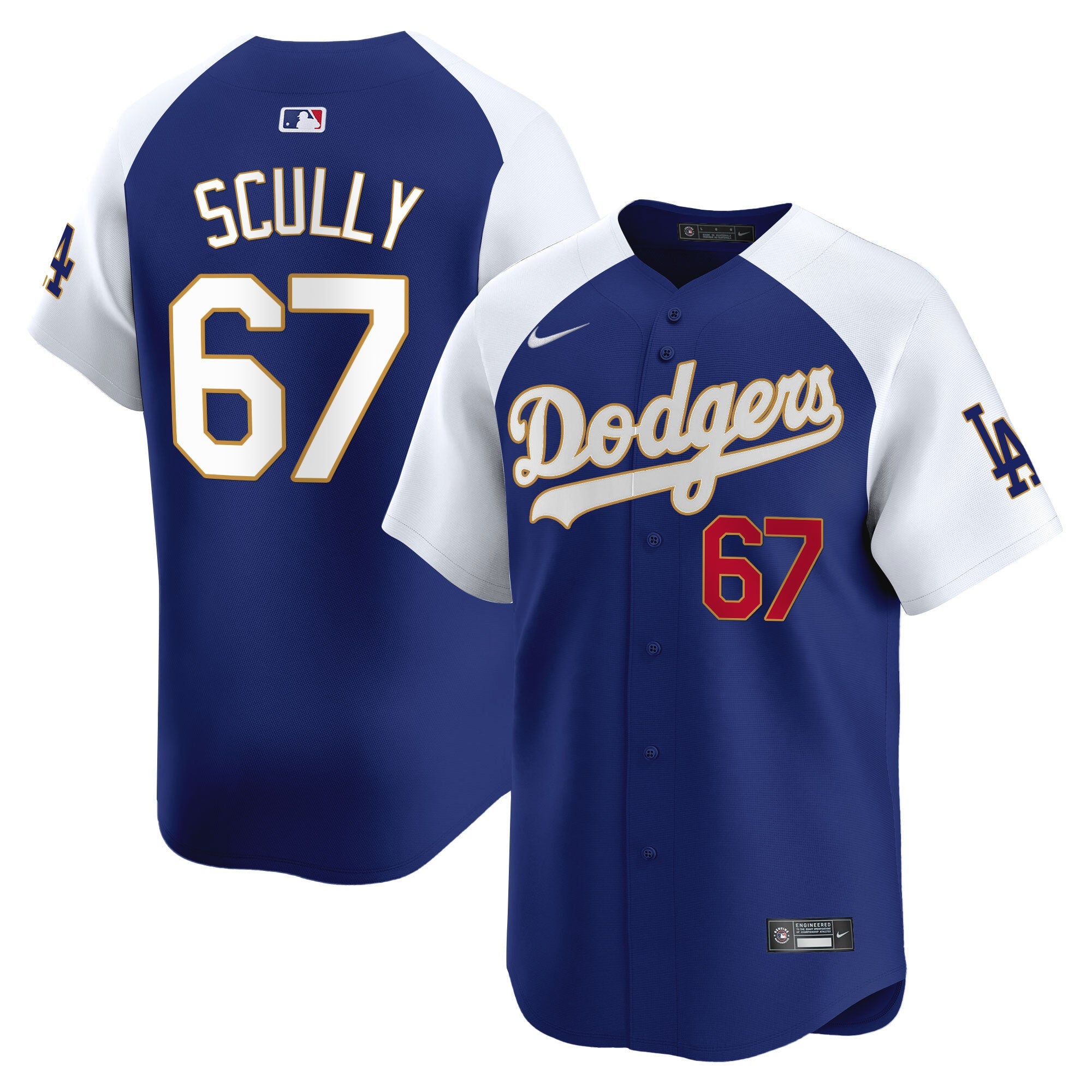 Men’s Los Angeles Gold Trim Vapor Premier Limited Jersey