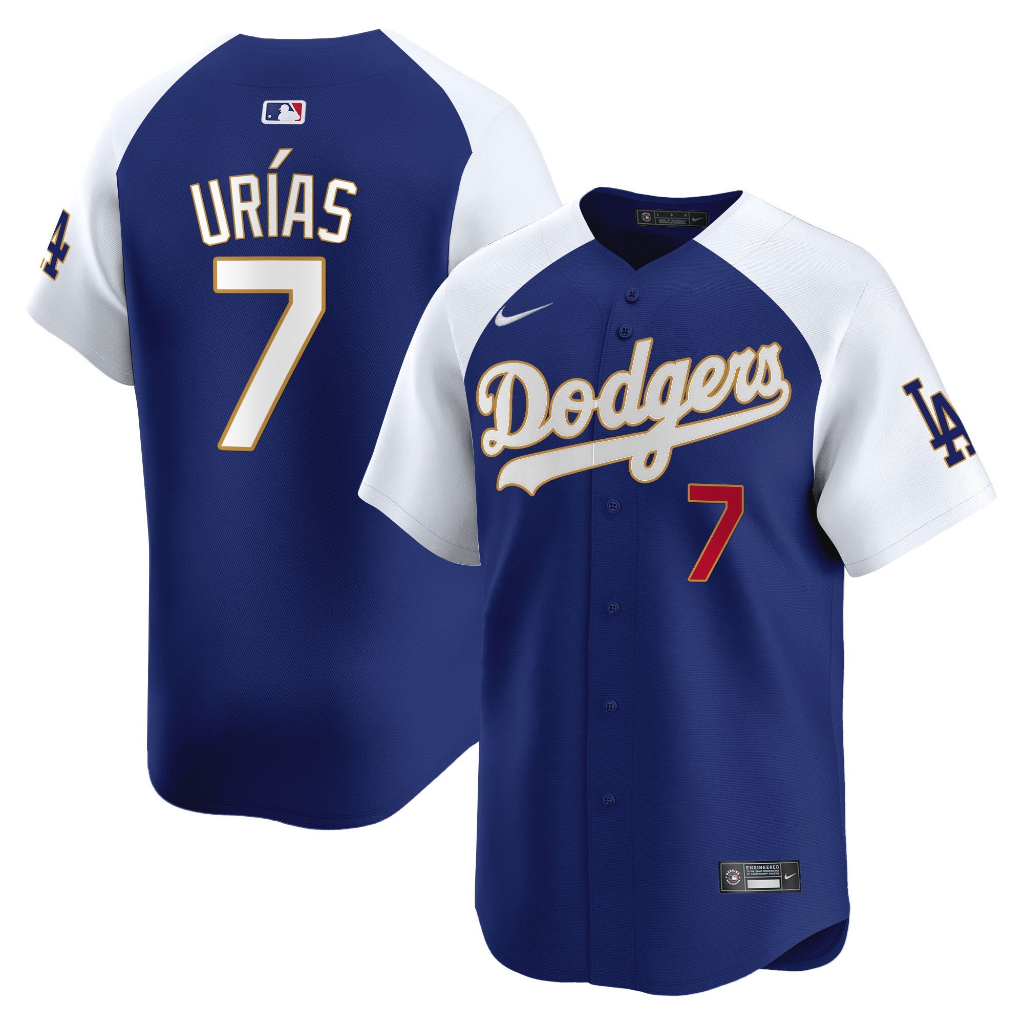 Men’s Los Angeles Gold Trim Vapor Premier Limited Jersey