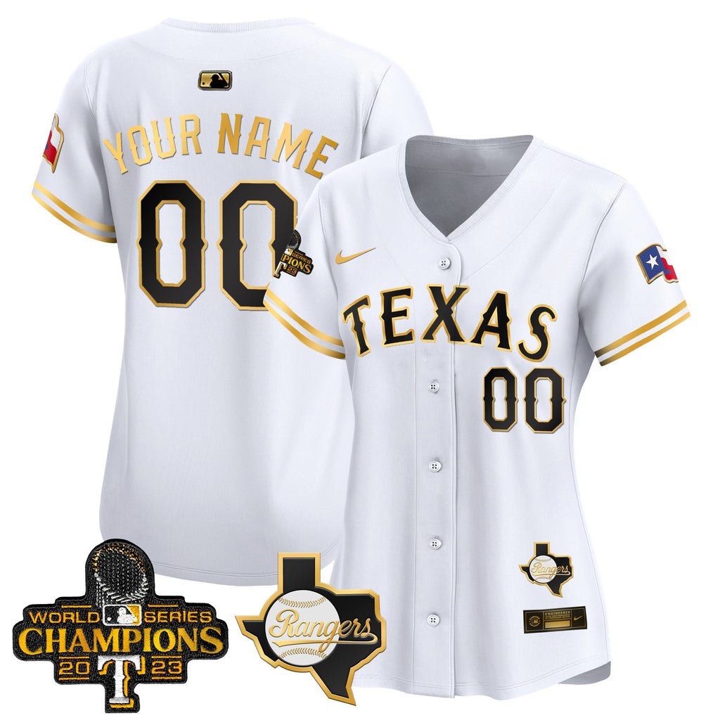 Texas World Series Champions Vapor Premier Elite Custom Jersey V2