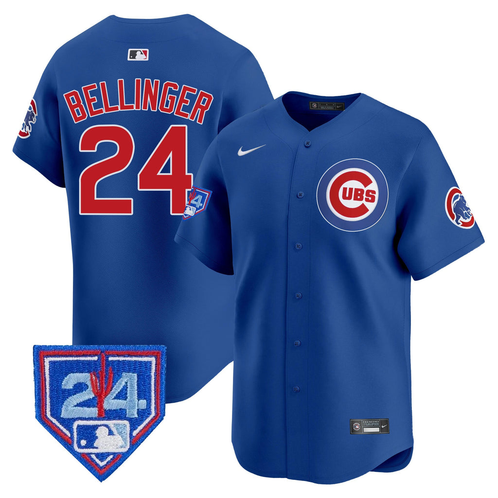 Men’s Chicago 2024 Spring Training Patch Vapor Premier Limited Jersey
