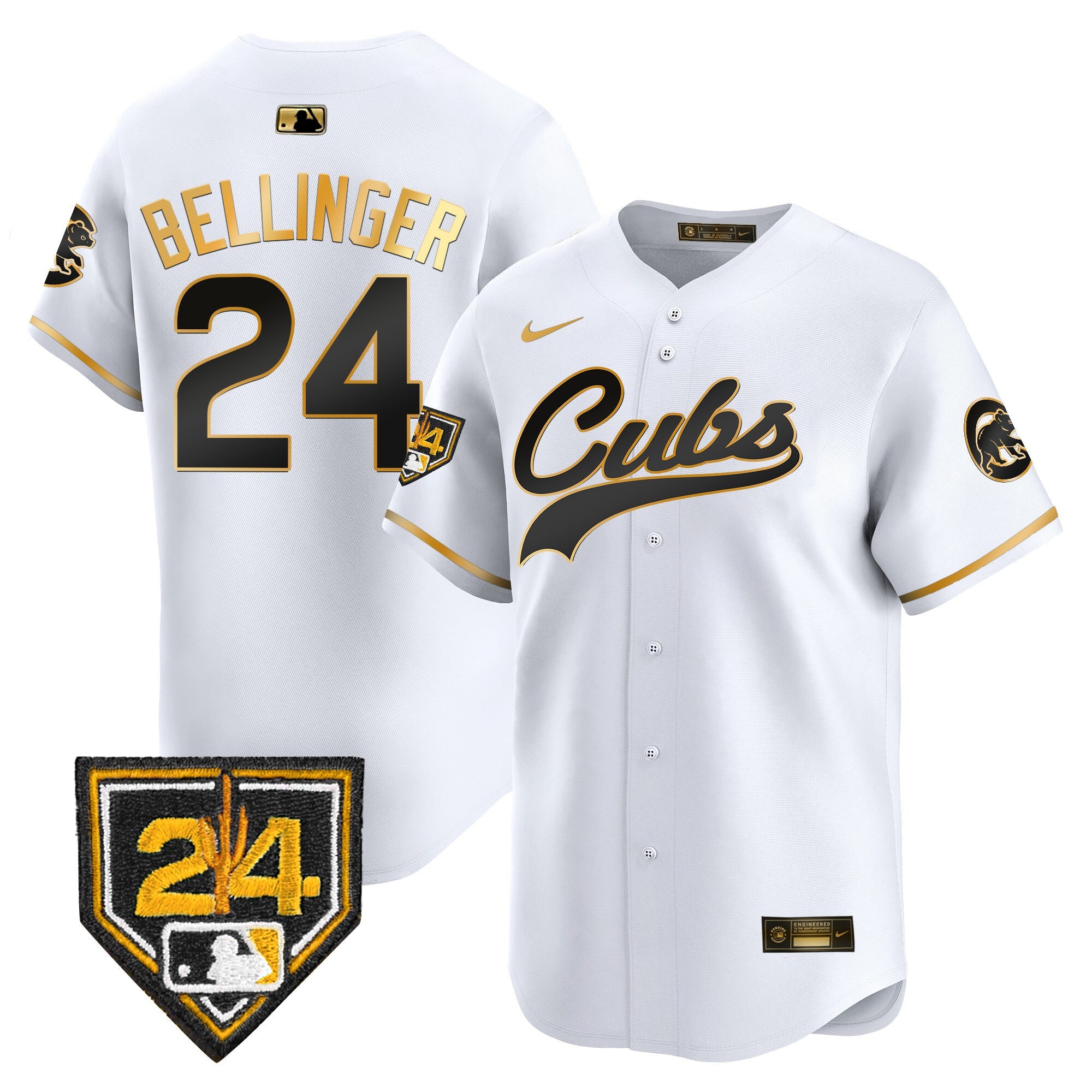 Men’s Chicago 2024 Spring Training Patch Vapor Premier Limited Jersey