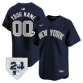 New York 2024 Spring Training Patch Vapor Premier Limited Custom Jersey