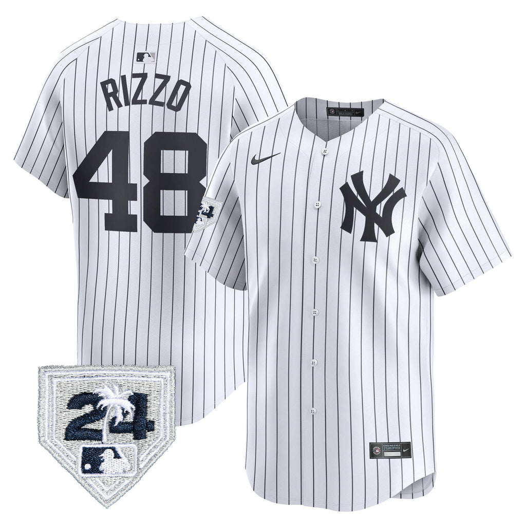 Men’s New York 2024 Spring Training Patch Vapor Premier Limited Jersey