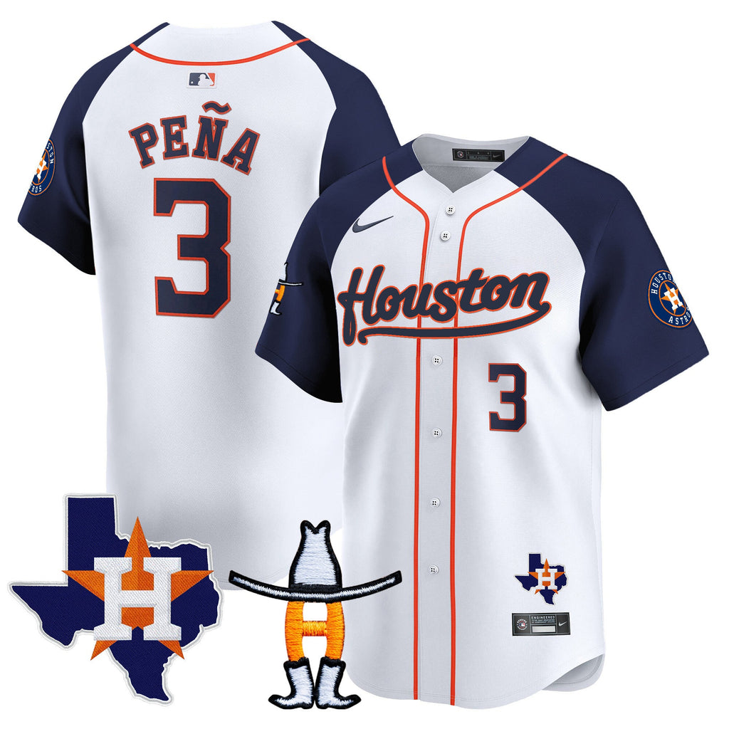 Men’s Houston Houston Rodeo Patch Vapor Premier Limited Jersey