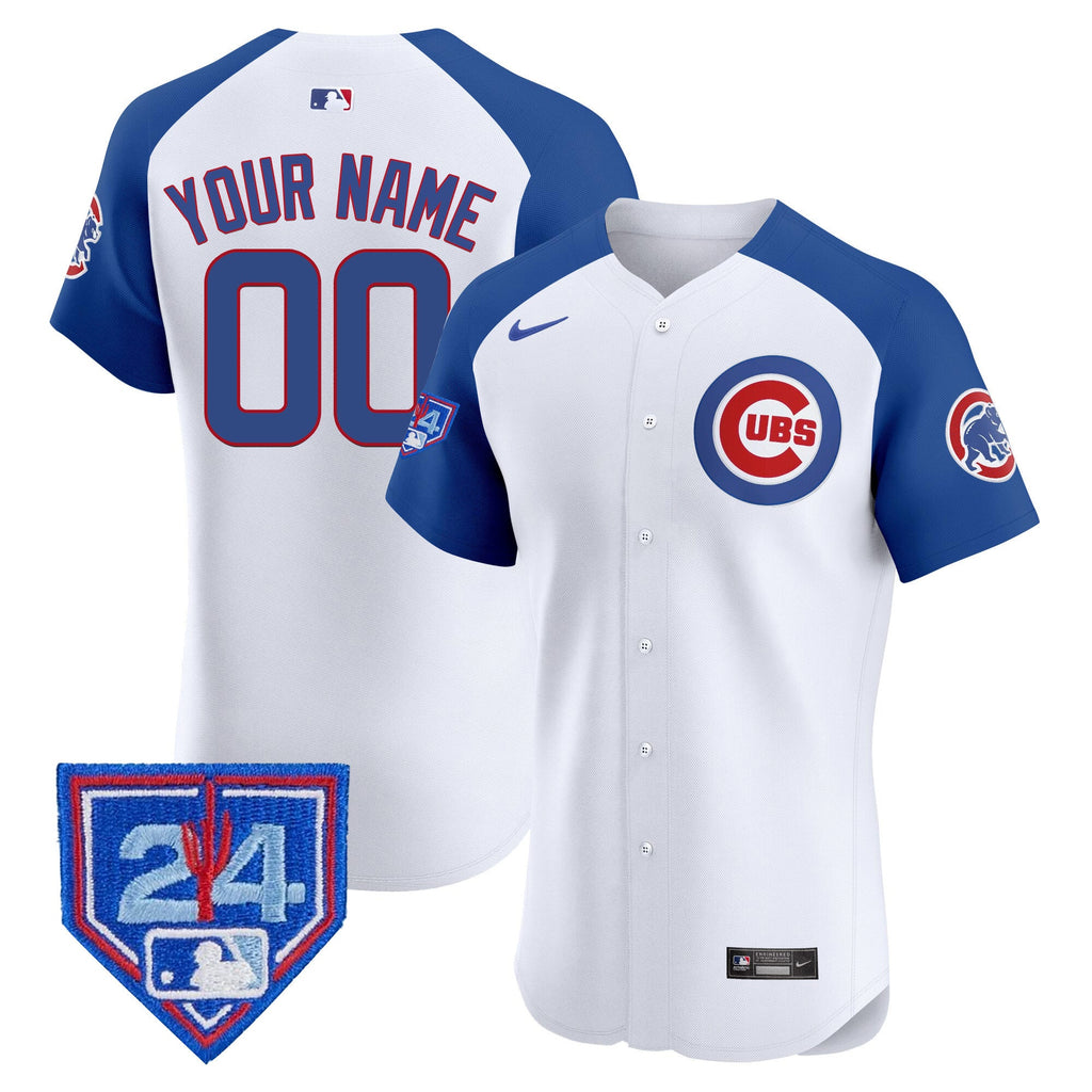Chicago 2024 Spring Training Patch Vapor Premier Elite Custom Jersey V2