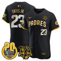 Men’s Tony Gwynn & Petco Park 20th Patch Vapor Premier Elite Jersey