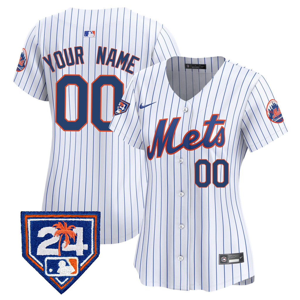 New York 2024 Spring Training Vapor Premier Limited Custom Jersey V2