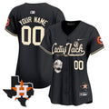 Houston Cactus Jack Patch Vapor Premier Limited Custom Jersey V8 – Stitched