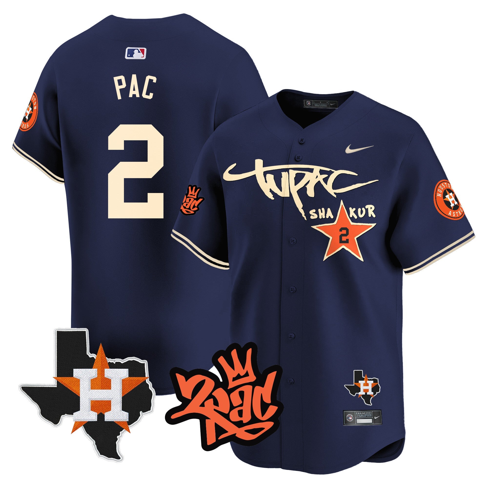 Men’s Tupac Shakur Vapor Premier Limited Jersey