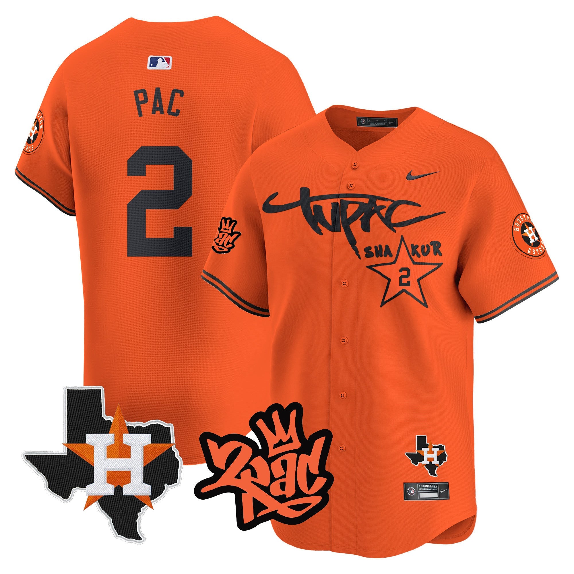 Men’s Tupac Shakur Vapor Premier Limited Jersey