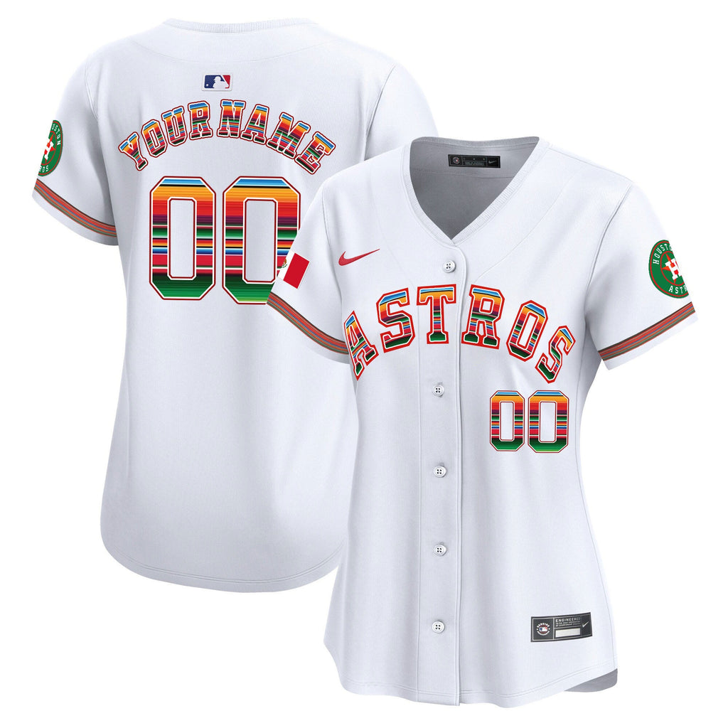 Houston Mexico Vapor Premier Limited Custom Jersey