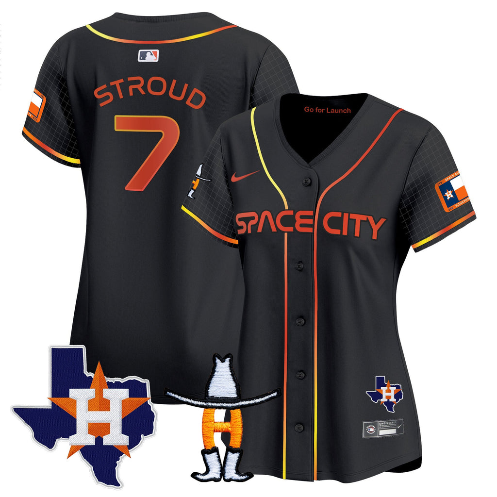 Women’s Space City Texas Patch Vapor Premier Limited Jersey