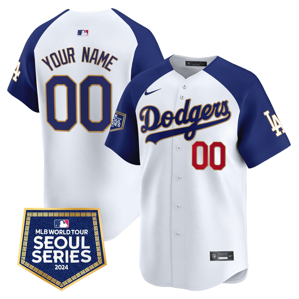 2024 World Tour Seoul Series Patch Vapor Premier Limited Custom Jersey