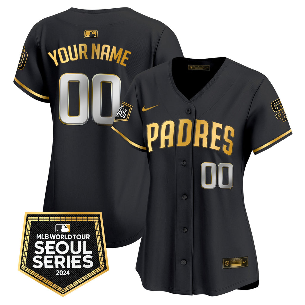 2024 World Tour Seoul Series Patch Vapor Premier Limited Custom Jersey