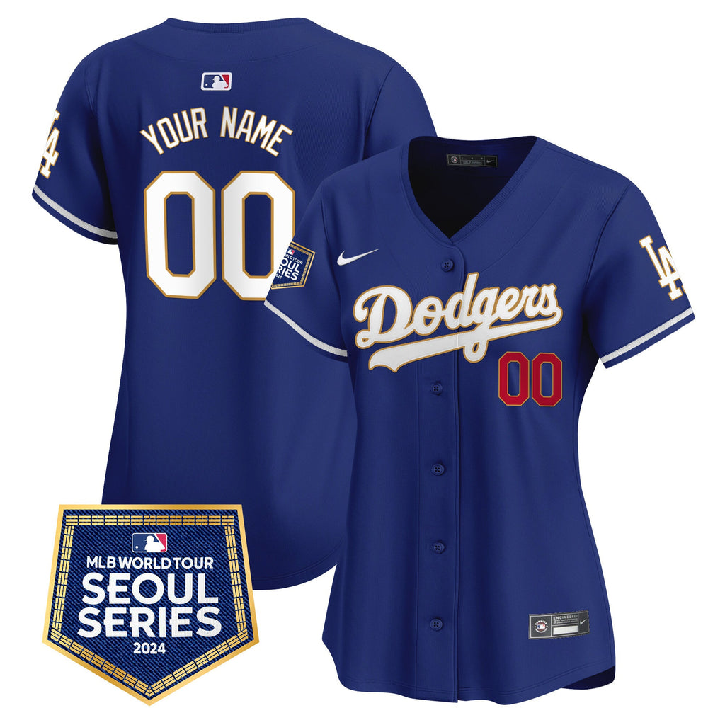 2024 World Tour Seoul Series Patch Vapor Premier Limited Custom Jersey