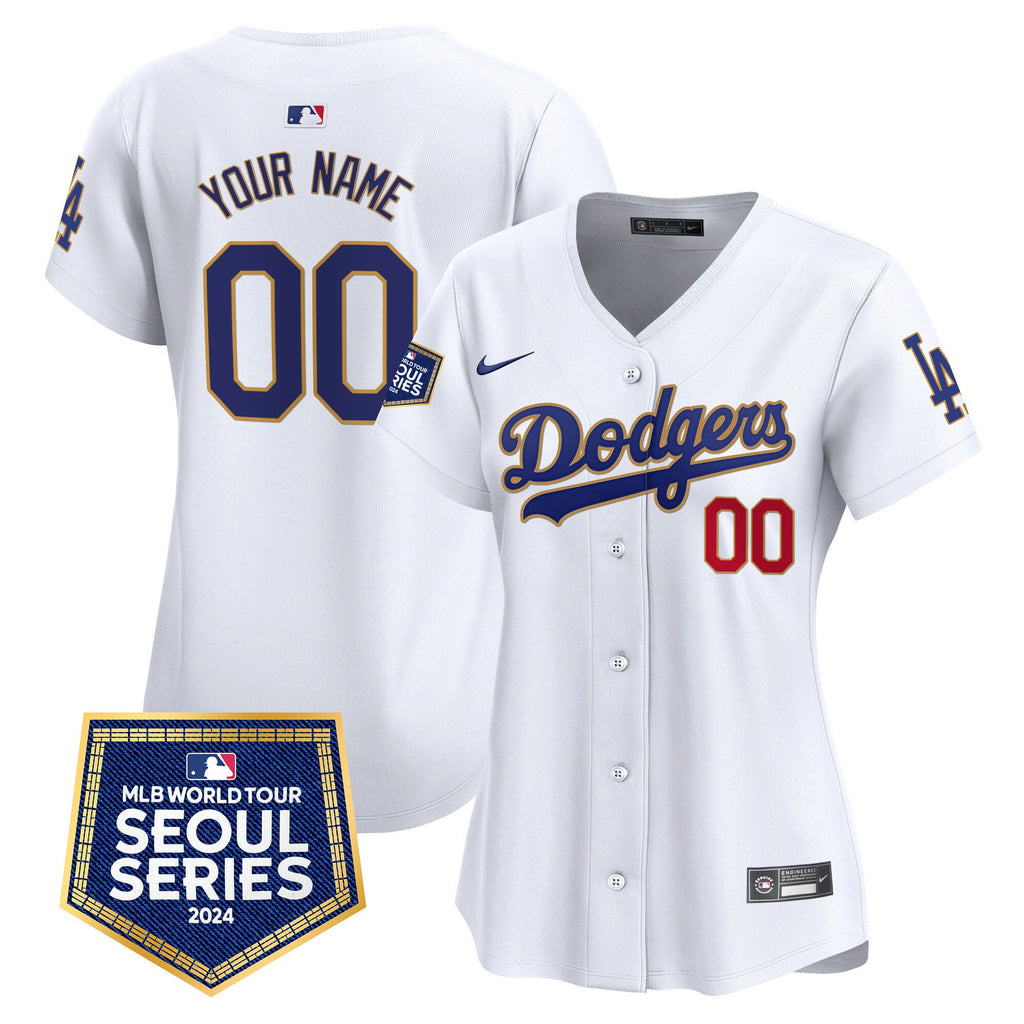 2024 World Tour Seoul Series Patch Vapor Premier Limited Custom Jersey