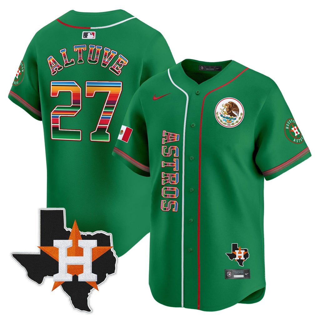 Men’s Houston Mexico Vapor Premier Limited Jersey V4