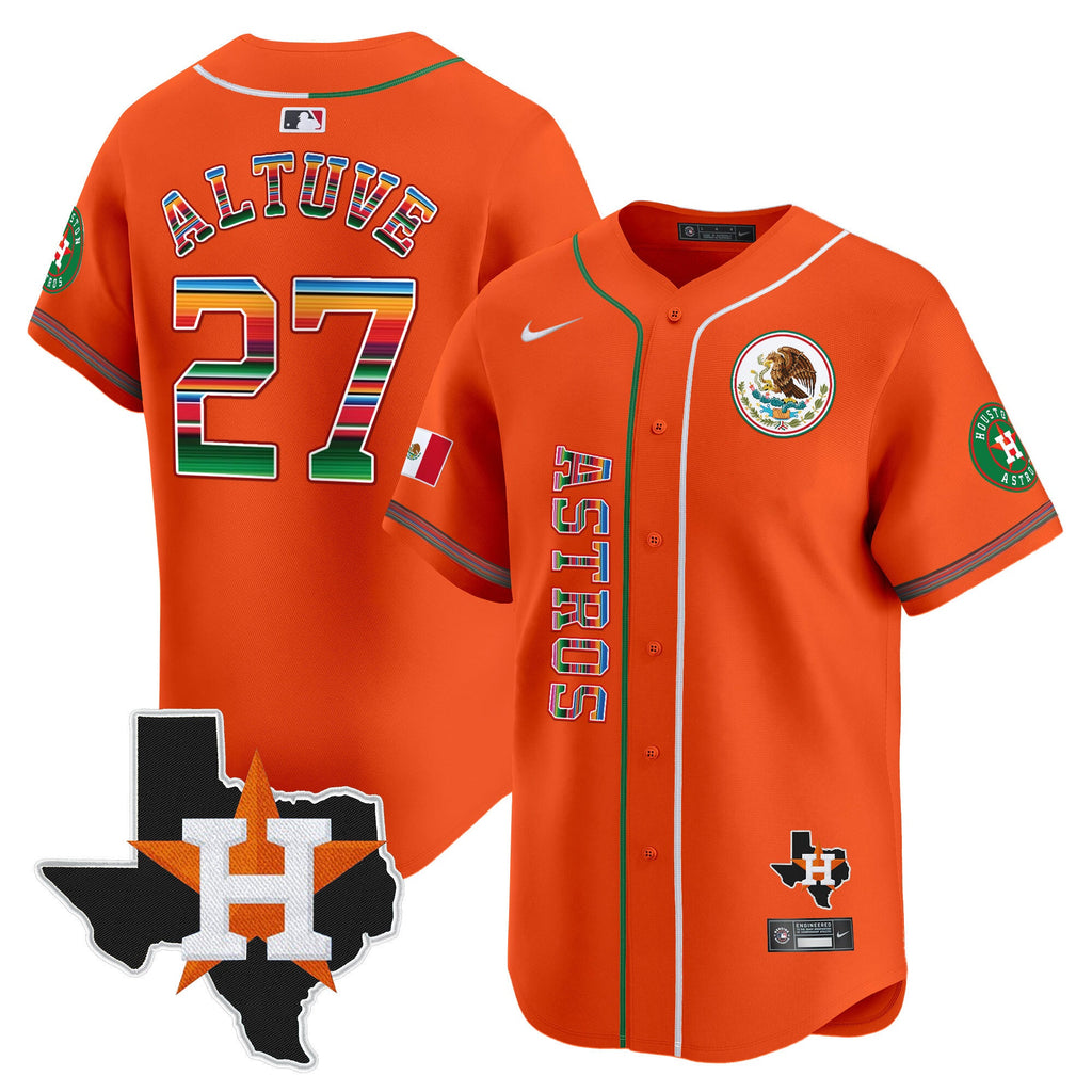 Men’s Houston Mexico Vapor Premier Limited Jersey V4