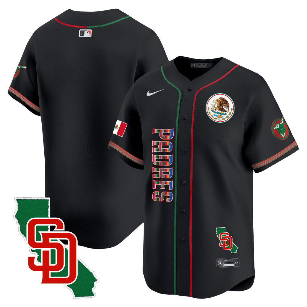 Men’s Mexico California Patch Vapor Premier Limited Jersey V2