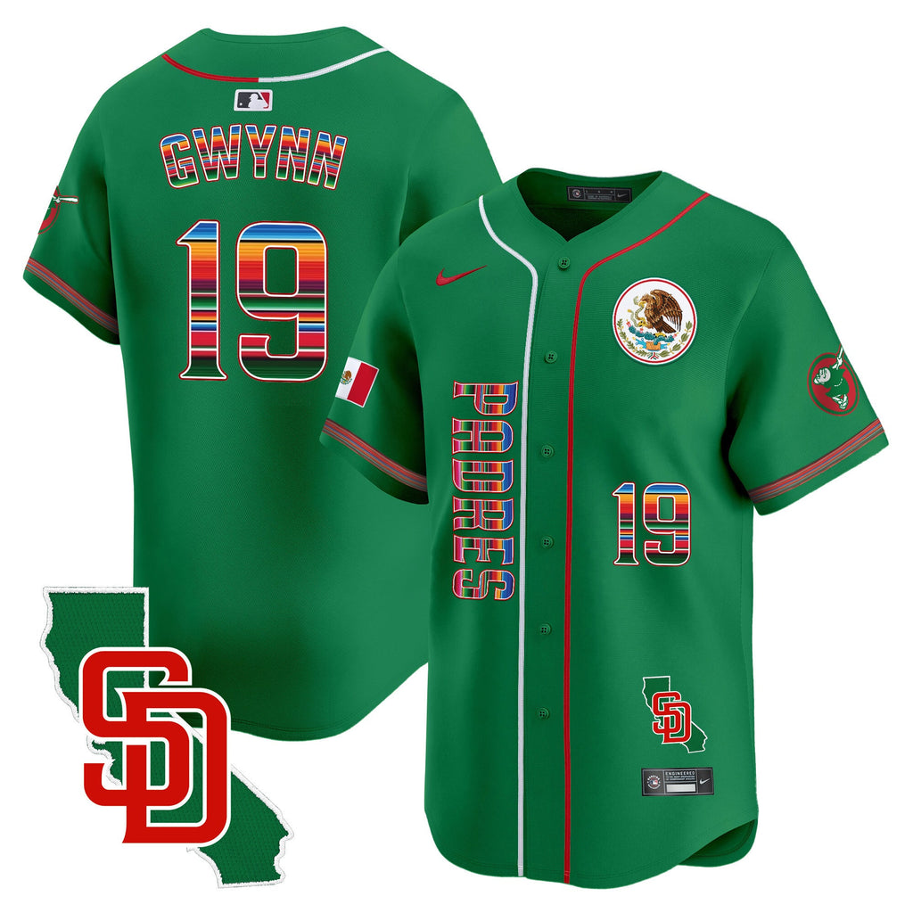 Men’s Mexico California Patch Vapor Premier Limited Jersey V2