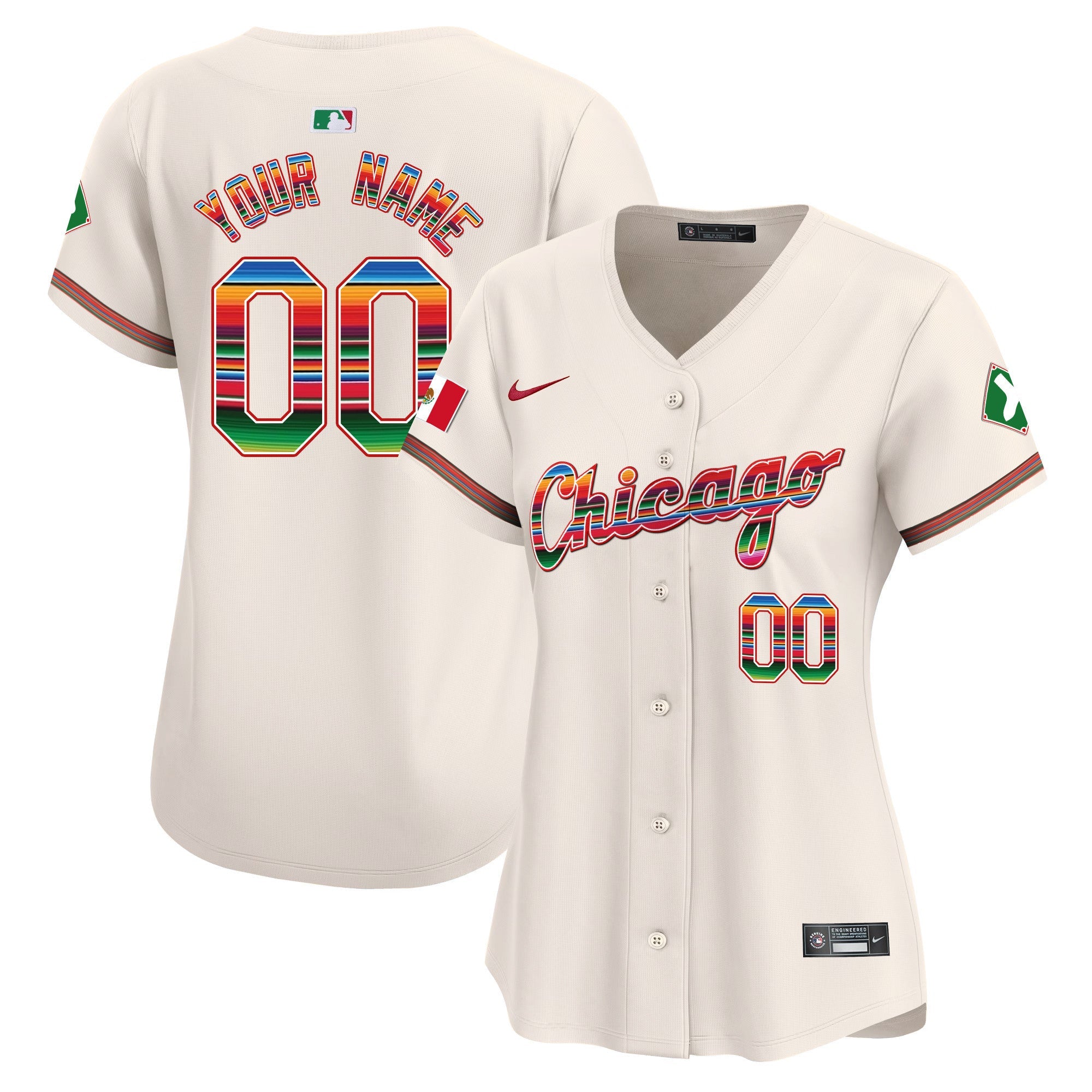 Chicago Mexico Vapor Premier Limited Custom Jersey V3