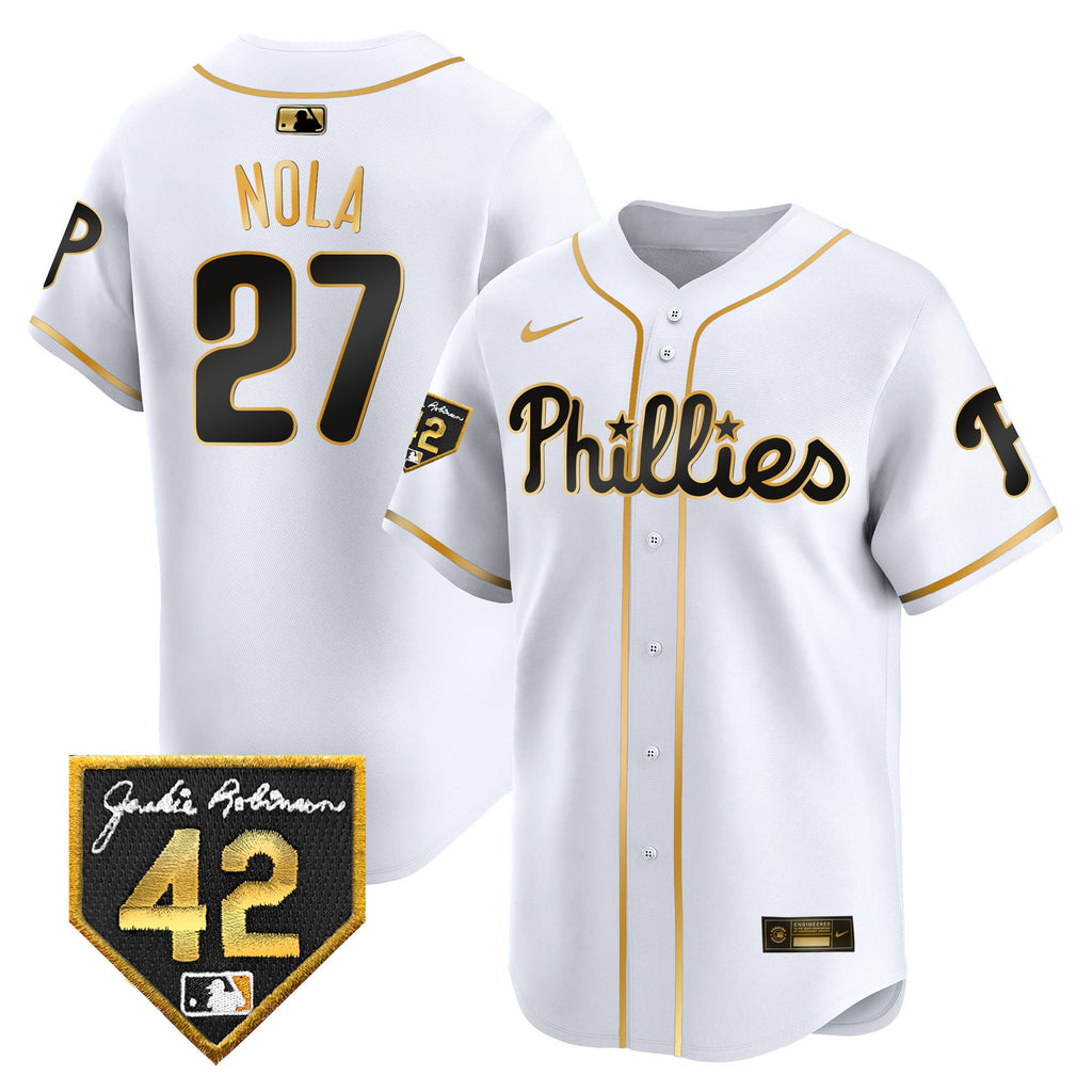 Men’s 2024 Jackie Robinson Patch Vapor Premier Limited Jersey
