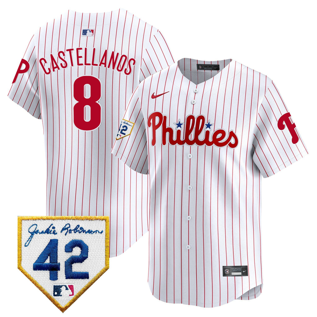 Men’s 2024 Jackie Robinson Patch Vapor Premier Limited Jersey
