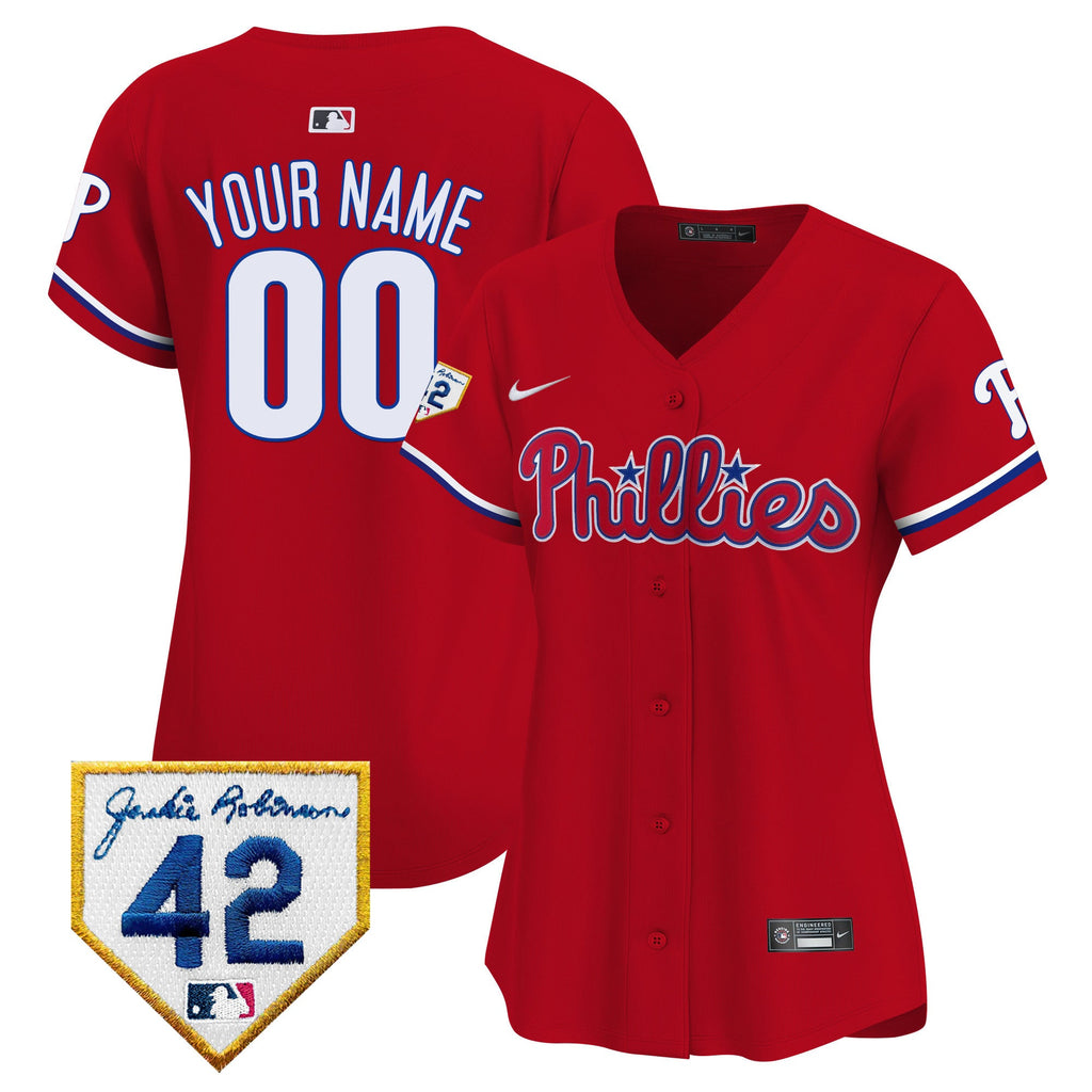 Jackie 2024 Robinson Patch Vapor Premier Limited Custom Jersey